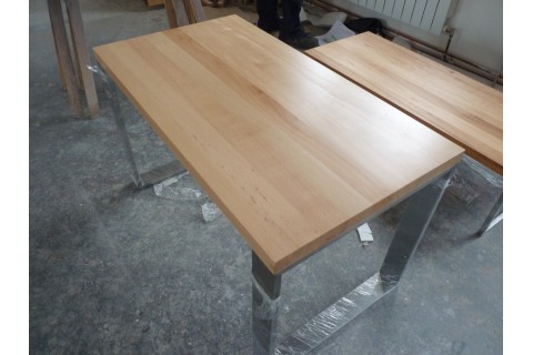 Stół Bao Metal - Buk